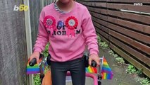 Inspiring Greatness! 7 Year-Old With Disabilities, Walks Over 10 Miles to Raise Money for Medical Charity!