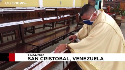 Βενεζουέλα: Με μεγάφωνα η θεία λειτουργία