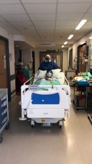 Khalid Khan leaves intensive care during his recovery from COVID-19