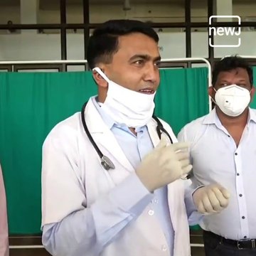 Goa : CM Dr Pramod Sawant Attends Patients On His Birthday To Honour Corona Warriors