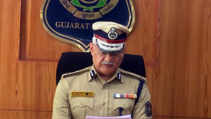 LAW AND ORDER STATUS IN LOCKDOWN BRIEFED BY GUJARAT DGP AT A PRESS CONFERENCE IN GANDHINAGAR