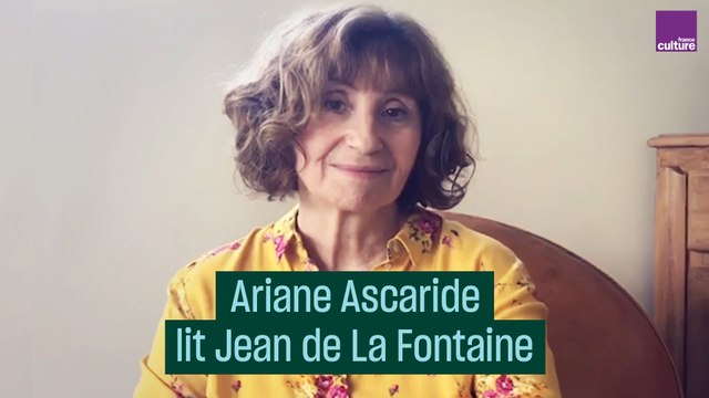 Ariane Ascaride lit Jean de La Fontaine - #CulturePrime