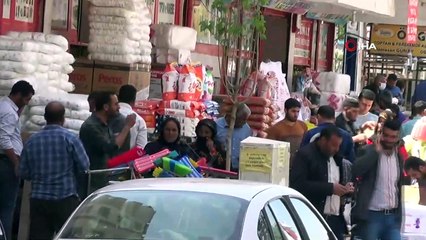 Kısıtlama bitti caddeler doldu taştı