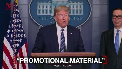 Senate Minority Leader Schumer to Introduce No PR Act to Stop Trump From Putting His Name on Stimulus Checks
