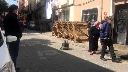 Beyoğlu'nda korkutan tüp patlaması