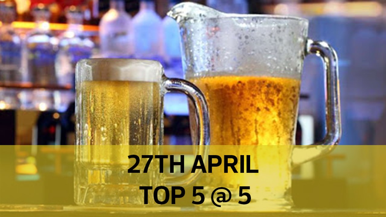 Top 5 @ 5: 70,000 health workers apply for jobs, KRA wins Sh33m tax case, 30-minute beers