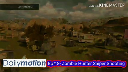 Zombie Hunter Apocalypse Android Gameplay.  Shooting game Walkthrough Part # 8 (IOS , Android).mp4