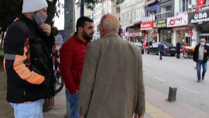 Alkollü şahıs Anıtpark'ı birbirine kattı, gazetecilere tükürdü