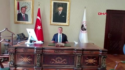 KIRKLARELİ Koronavirüsü yenen Kırklareli Valisi Bilgin, göreve başladı