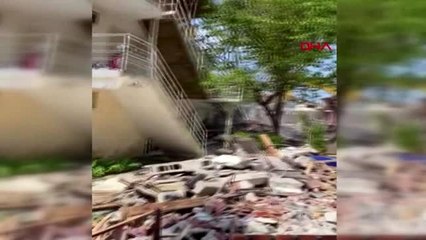 Manavgat'ta tartışmalı otel yıkımı