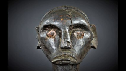 Statue Masculine, Figure d’Ancêtre du Byeri Fang, Gabon