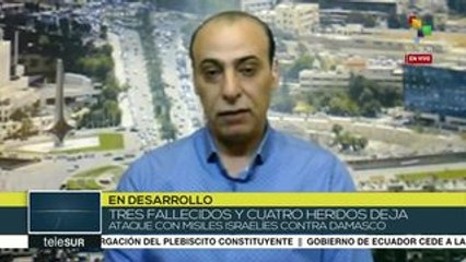 Israel ataca con misiles a la población civil de Siria