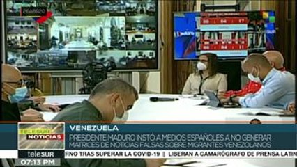 Pdte Nicolás Maduro exige a medios españoles no mentir sobre Venezuela