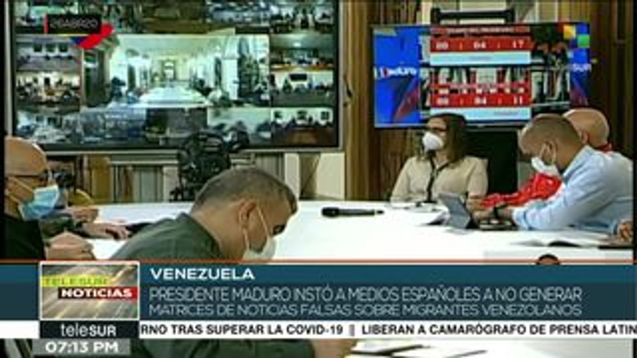 Pdte Nicolás Maduro exige a medios españoles no mentir sobre Venezuela