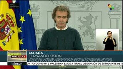 Autoridad sanitaria española confirma descenso de muertes por Covi-19