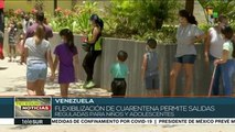 Flexibilizan medidas de confinamiento a niños y jóvenes venezolanos