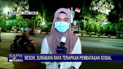 Catat! Ini yang Berlaku Selama PSBB Surabaya Berlangsung