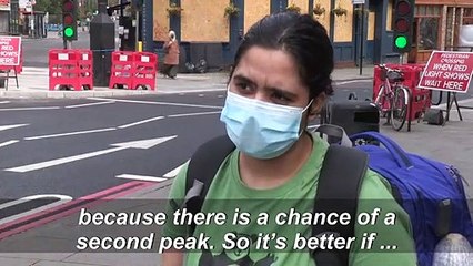 Some Londoners support a prolonged lockdown