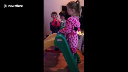 Creative UK mum creates bowling alley at home for her children