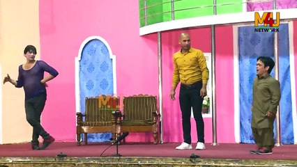Vicky Kodu and Shazeb Mirza with Shoka _ Stage Drama Chalo Ishq Laraein 2020 _ Comedy Clip 2020