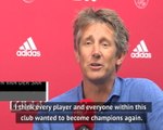 A shame Ajax won't be crowned champions - van der Sar
