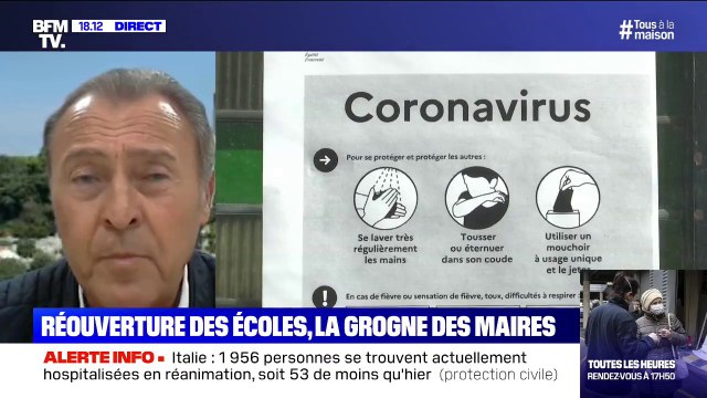 Réouverture des écoles: pour Lionnel Luca (LR), l'État est parfaitement irresponsable