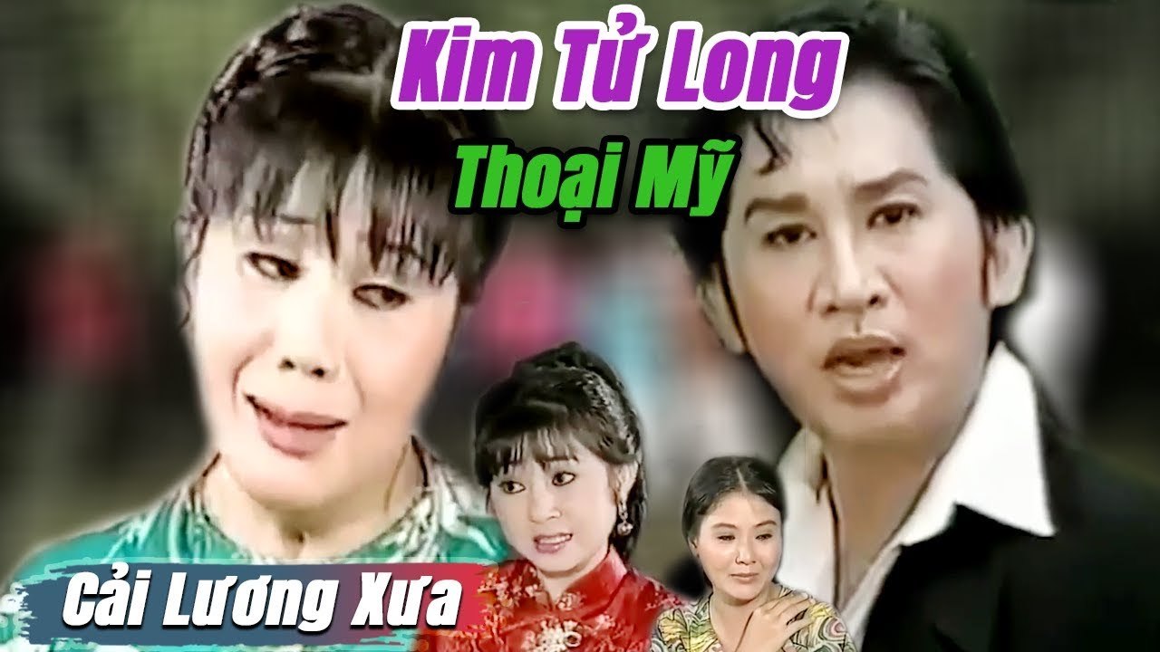 Cải Lương Xưa : Giọt Lệ Tình - Kim Tử Long Tài Linh Thoại Mỹ Thanh Ngân  cải lương xã hội tuồng hay