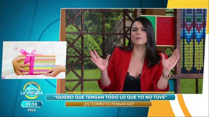 Descubre qué tan bueno o malo es darle a tus hijos lo que tú no tuviste de niño. | Venga La Alegría