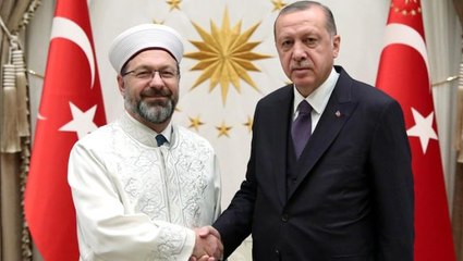 Son Dakika: Cumhurbaşkanı Erdoğan, Diyanet İşleri Başkanı Ali Erbaş'a destek çıktı