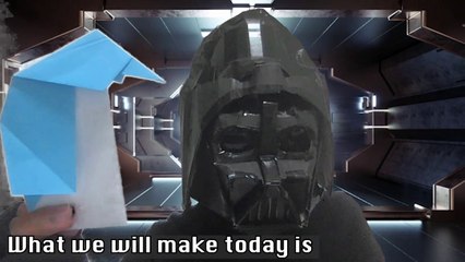 #StayHome with Vader | ORIGAMI - Penguin -