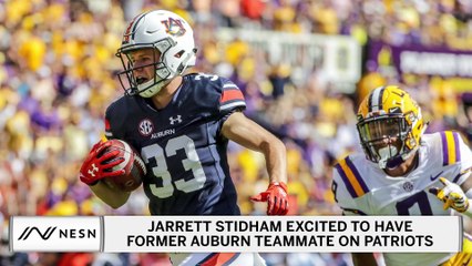 Jarrett Stidham Is Pumped To Have Auburn Teammate On The Patriots