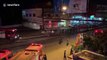 Cambodian cleaners scrub the streets during coronavirus pandemic