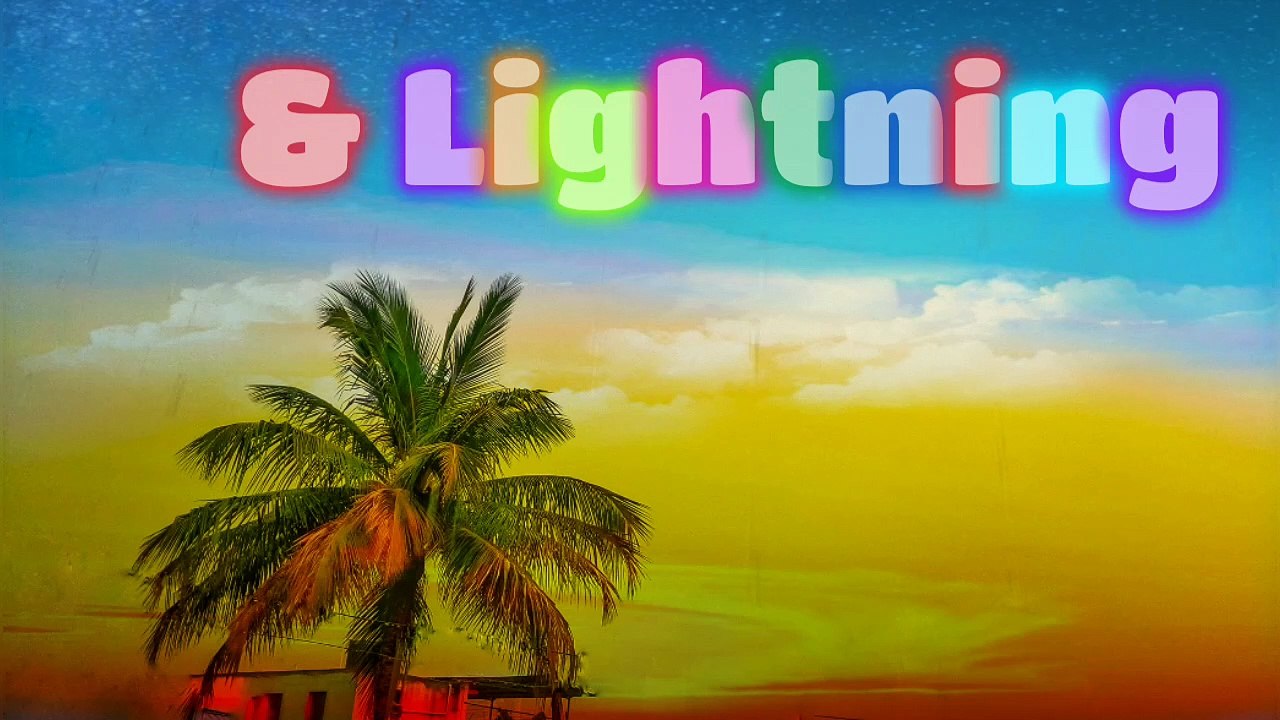 Best  Rain sound free thunder lightning clips .