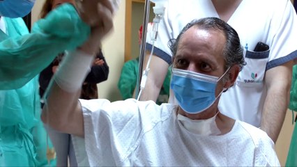 El Sagrado Corazón de Sevilla traslada a planta al último paciente con COVID-19
