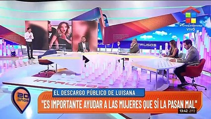 El descargo público de Luisana Lopilato