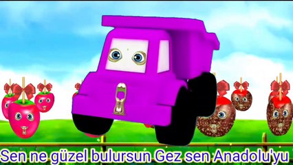 Sen ne güzel bulursun Gez sen Anadoluyu | Konuşan Arabalar Çocuk Şarkıları ve Tekerlemeleri