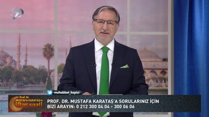 Prof. Dr. Mustafa Karataş ile İftar Saati - 27 Nisan 2020