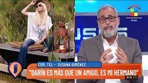 Susana Giménez sobre la polémica del perro y su amistad con Ricardo Darin