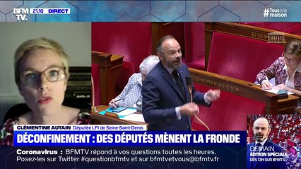 Clémentine Autain (LFI): "L'impréparation du gouvernement, dans cette crise, est flagrante"