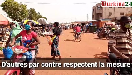 COVID-19 au Burkina Faso : Le port obligatoire de masque ne passe pas partout