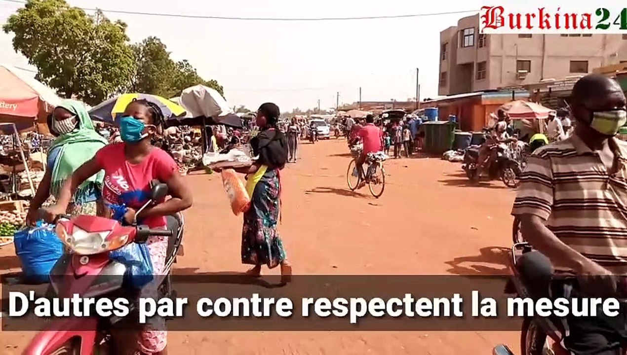 COVID-19 au Burkina Faso : Le port obligatoire de masque ne passe pas partout