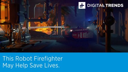 Fire Fighting Robot May Soon Save Lives