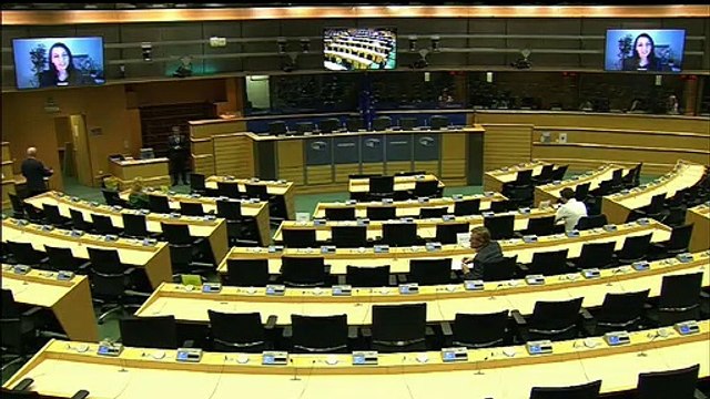 Bruselas estima que PIB de eurozona se contraerá entre un 5% y un 10%