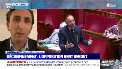 "Je ne peux pas donner un blanc-seing": Aubert explique pourquoi il votera contre le déconfinement
