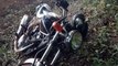 Motocicleta que foi levada de irmãos que foram baleados é encontrada em estrada rural