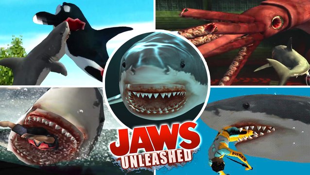 Jaws Unleashed All Bosses (PS2, PC, XBOX)