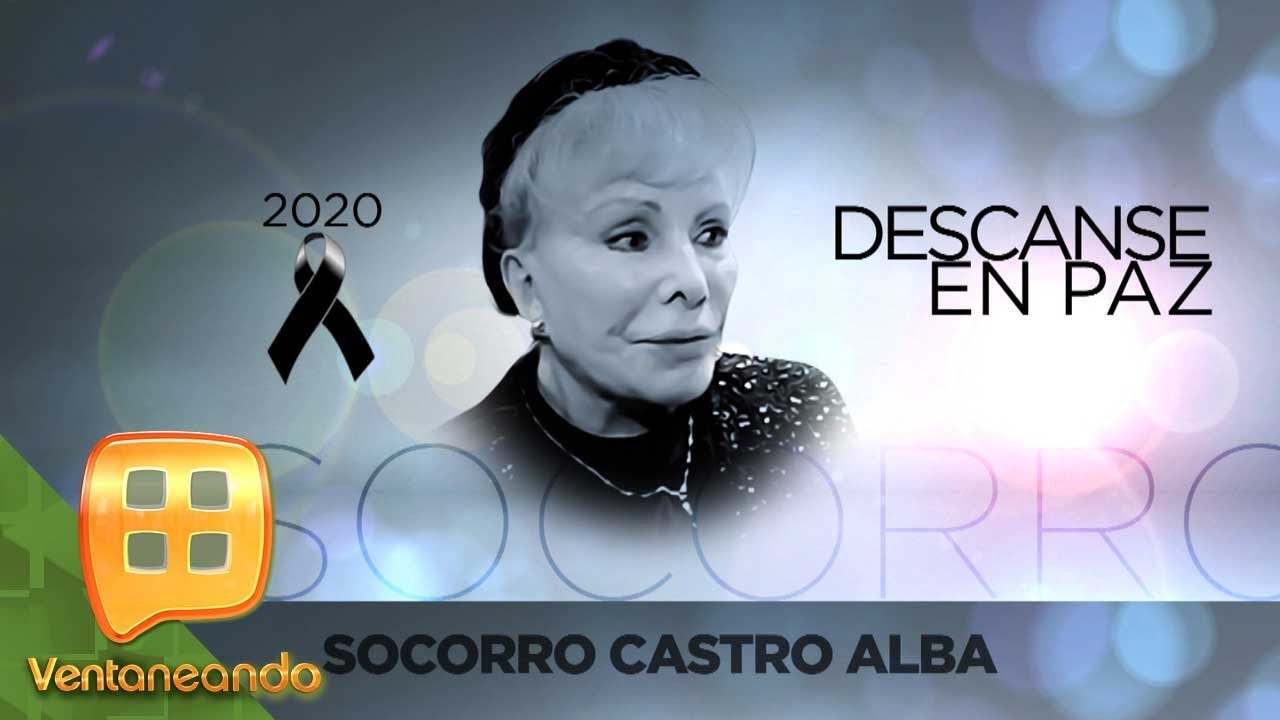 ¡Murió Doña Socorro, madre de Verónica Castro! Estuvimos en su último adiós. | Ventaneando