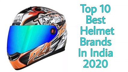 Top 10 Best Helmet Brands In India 2020