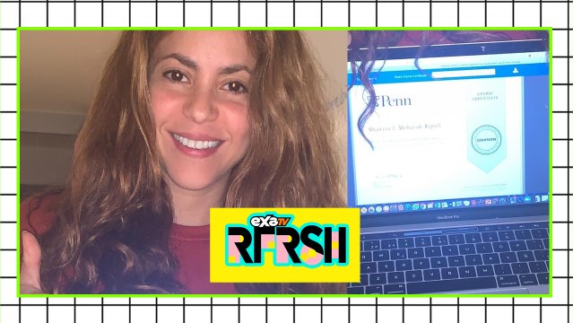 Shakira de graduó en filosofía / #exa RFRSH