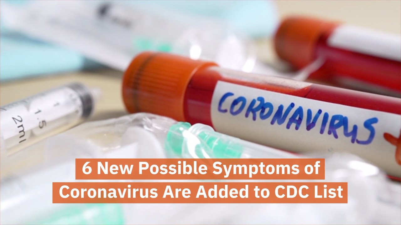 CDC Lists New Covid-19 Symptoms